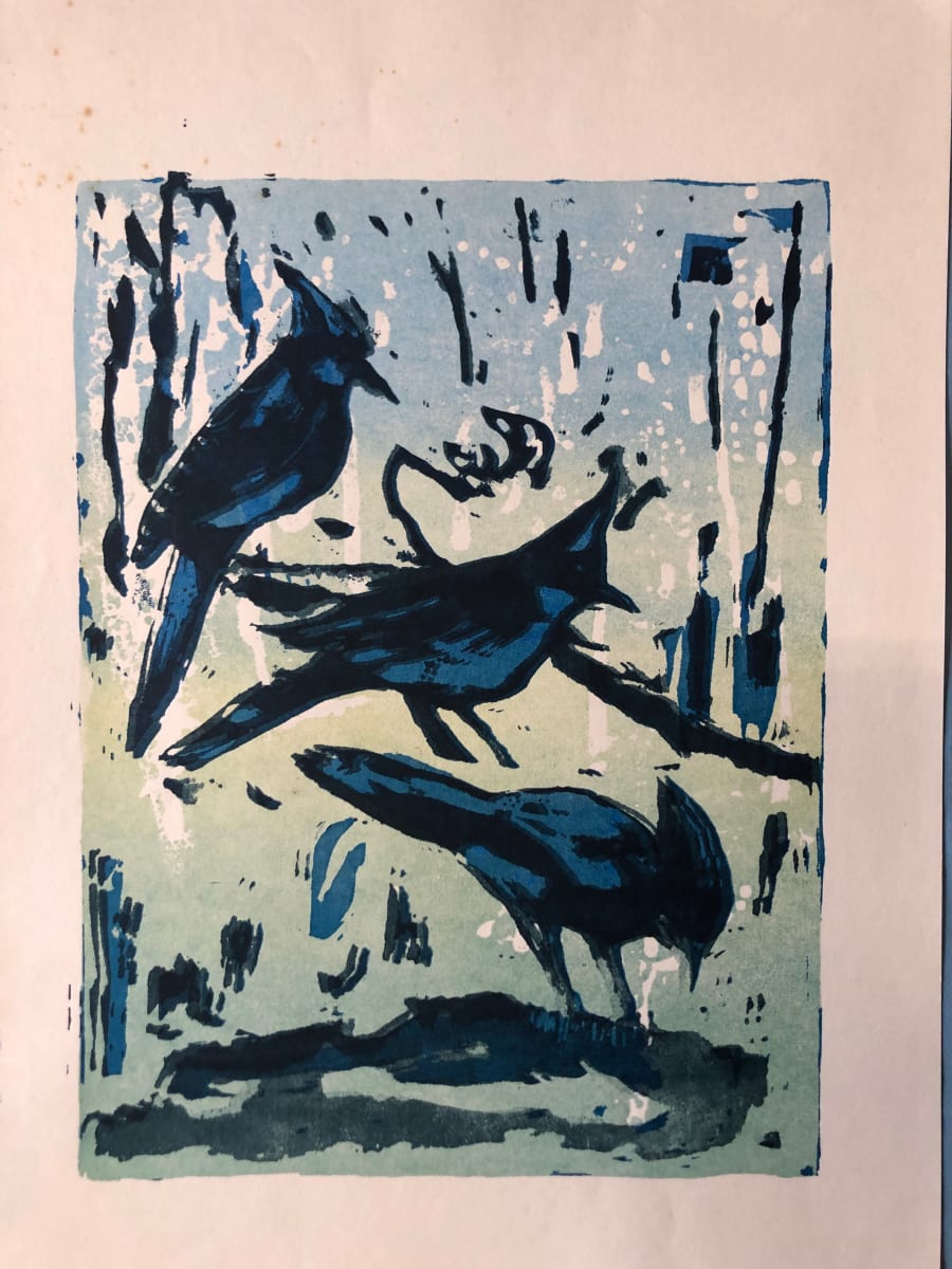 Three Little Birds 11 by Thelma Moody, Image 1.