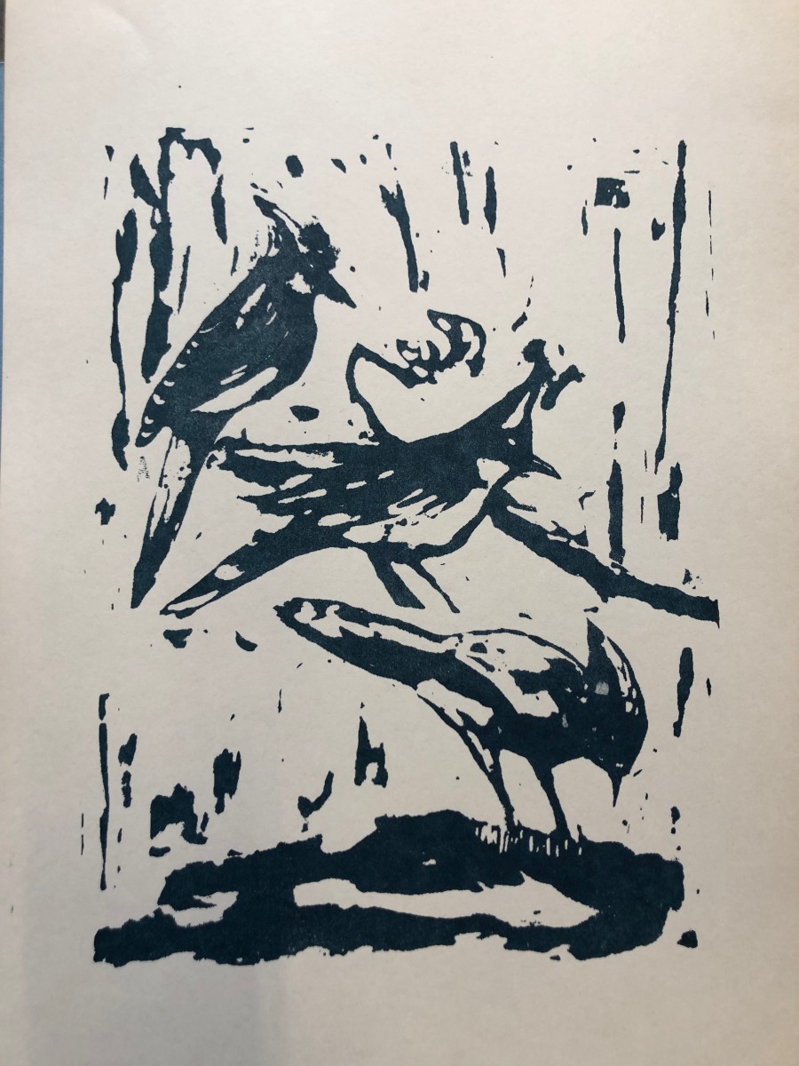 Three Little Birds 13 by Thelma Moody 