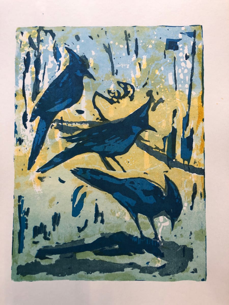 Three Little Birds 14 by Thelma Moody, Image 1.
