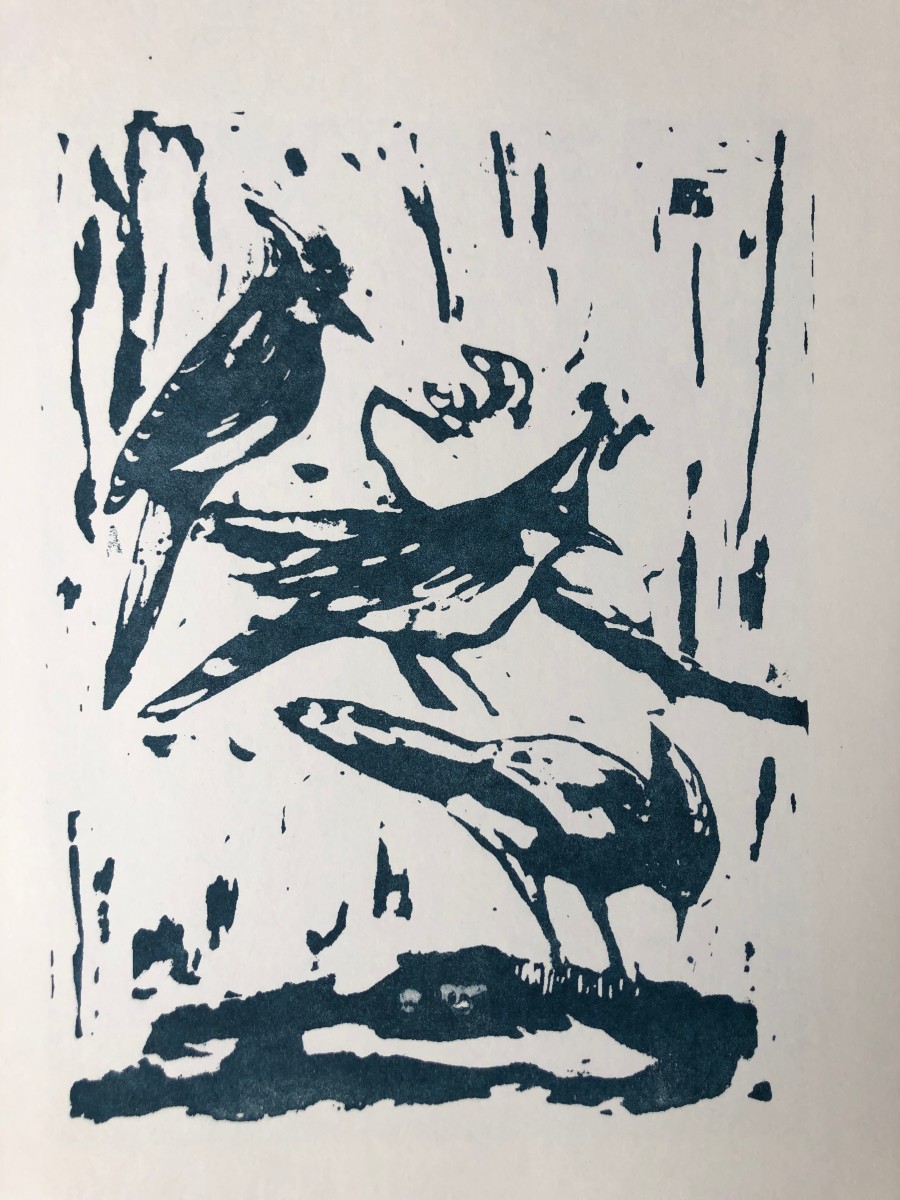 Three Little Birds 17 by Thelma Moody 