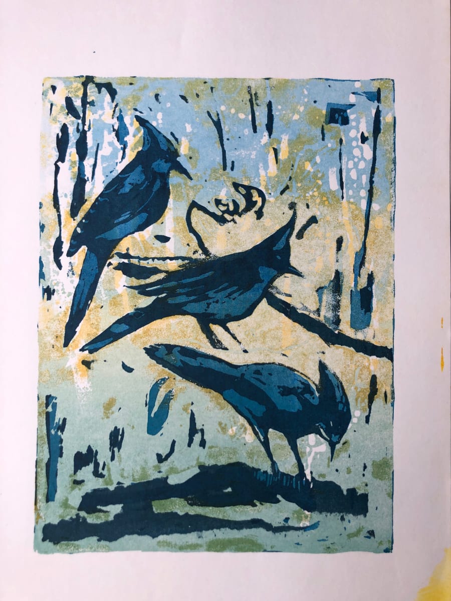 Three Little Birds 19 by Thelma Moody, Image 1.