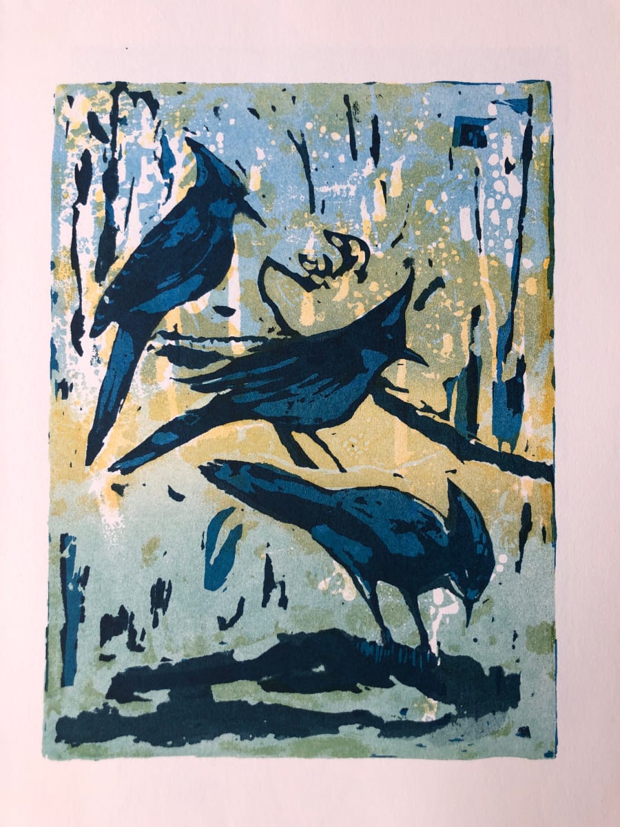 Three Little Birds 21 by Thelma Moody, Image 1.