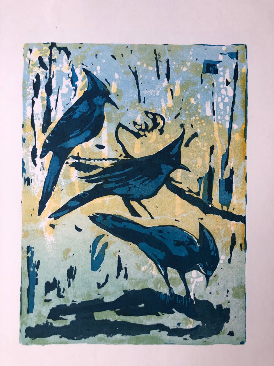 Three Little Birds 22 by Thelma Moody, Image 1.