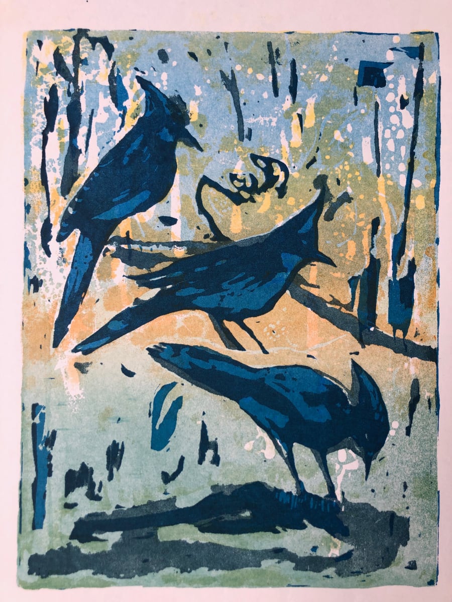 Three Little Birds 23 by Thelma Moody, Image 1.