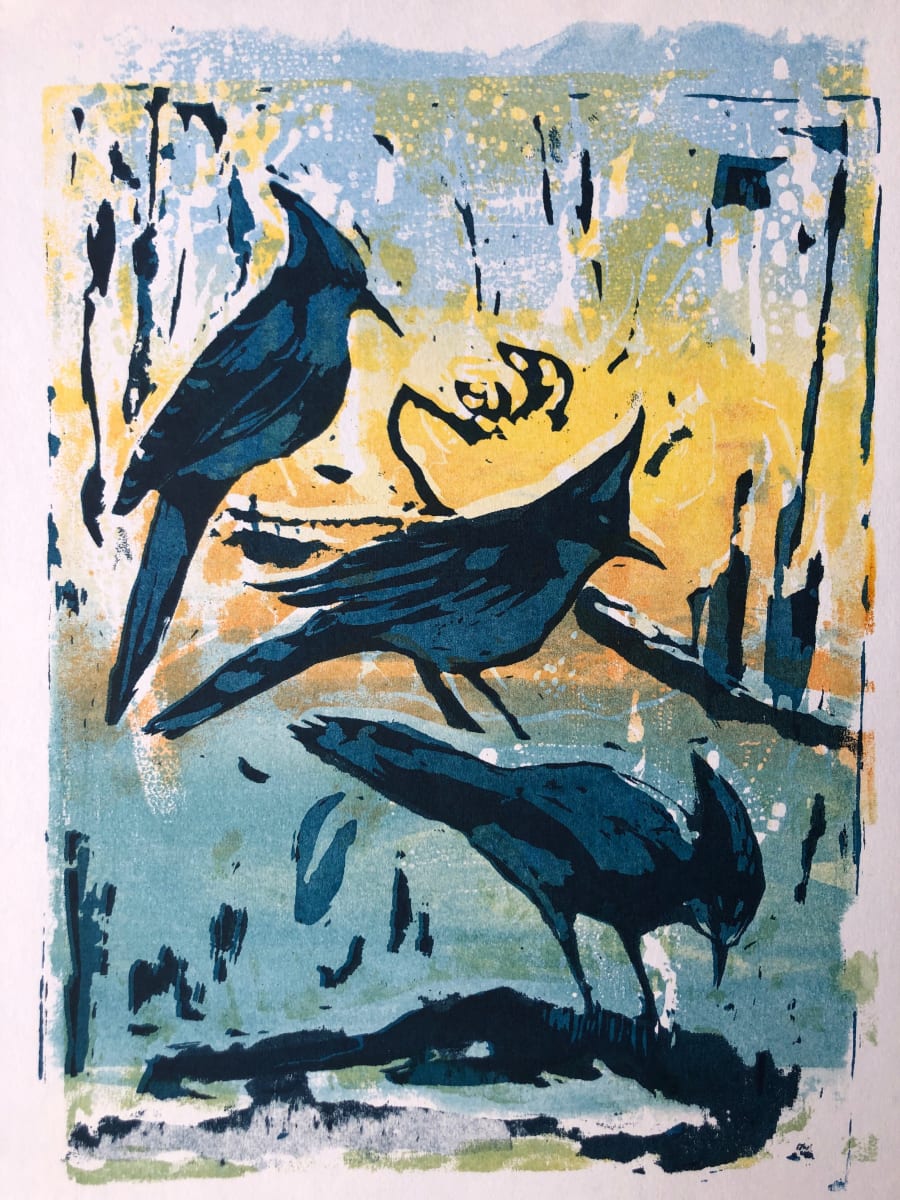 Three Little Birds 26 by Thelma Moody, Image 1.