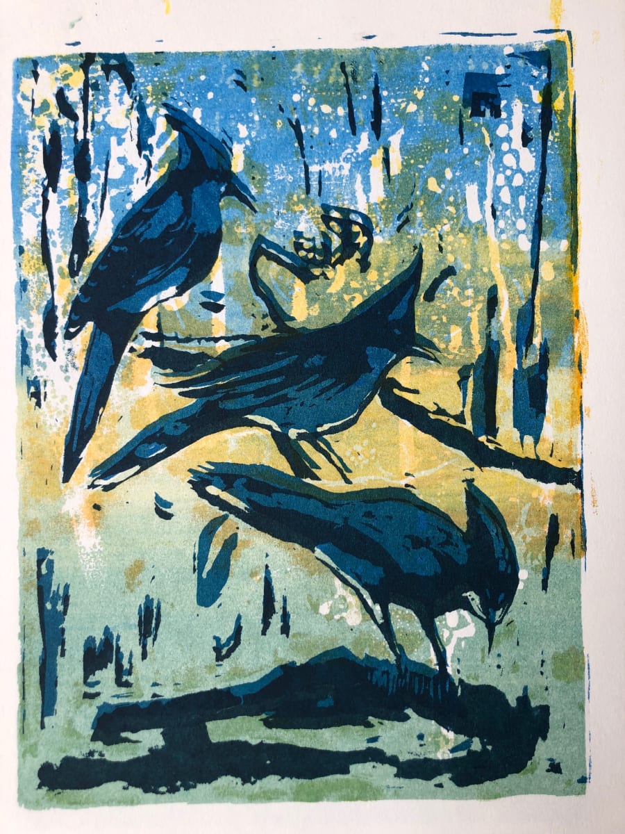 Three Little Birds 28 by Thelma Moody, Image 1.