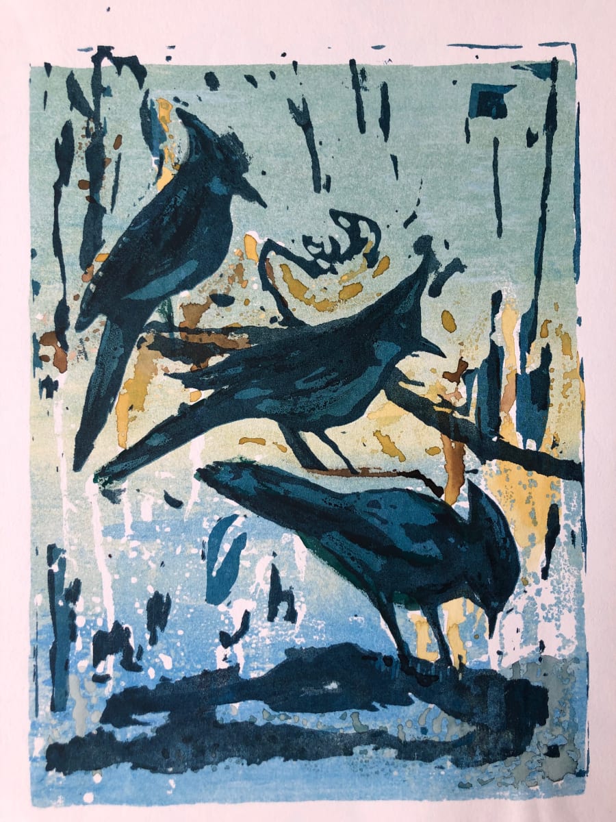 Three Little Birds 29 by Thelma Moody, Image 1.
