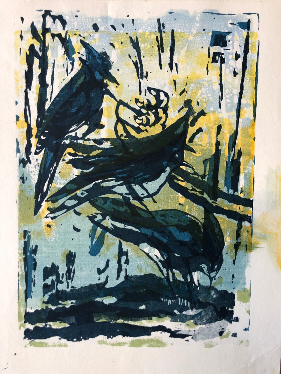 Three Little Birds 4 by Thelma Moody, Image 1.