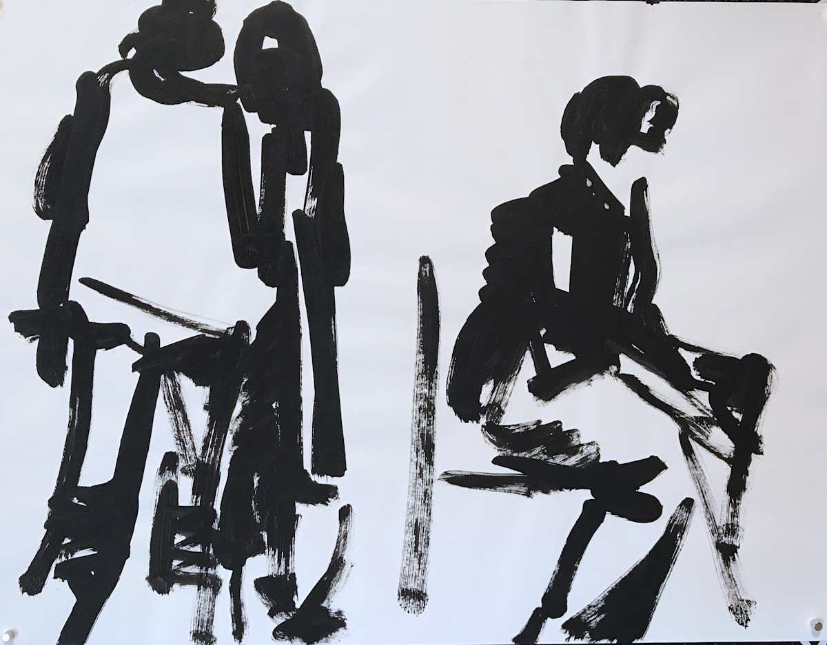 Figures in Studio by Vannie Keightly, Image 1.