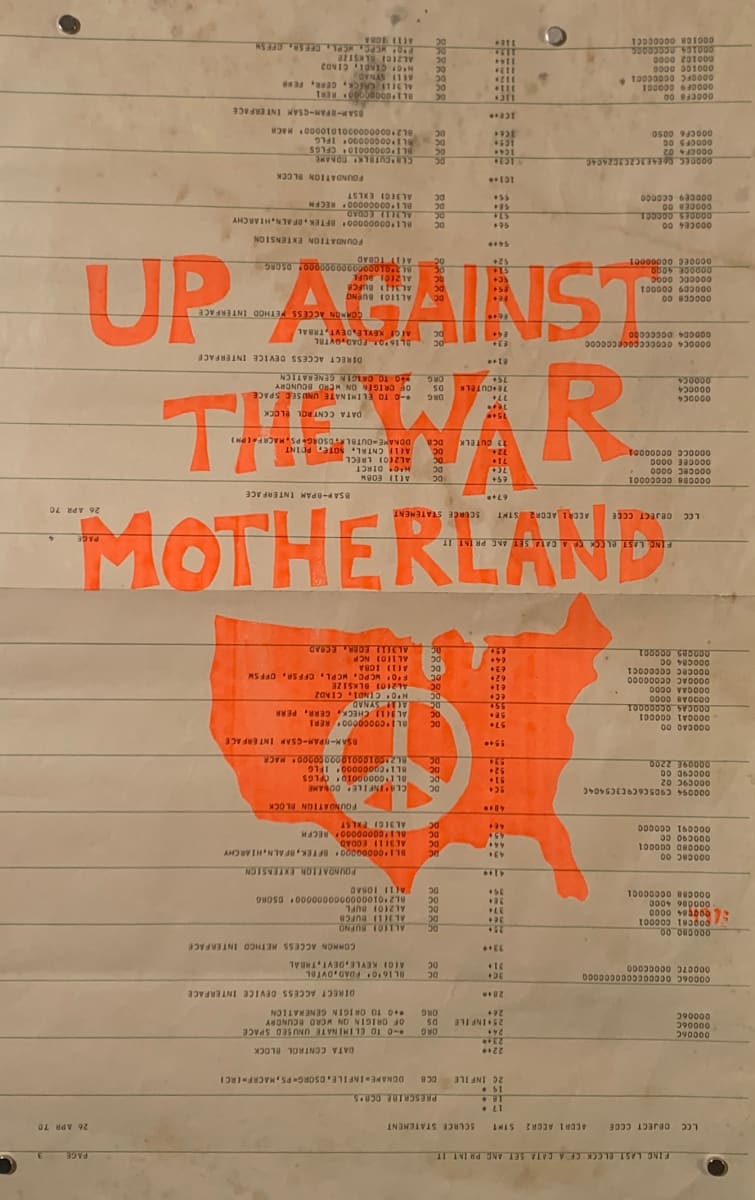 "Up Against the War Motherland", Image 1.