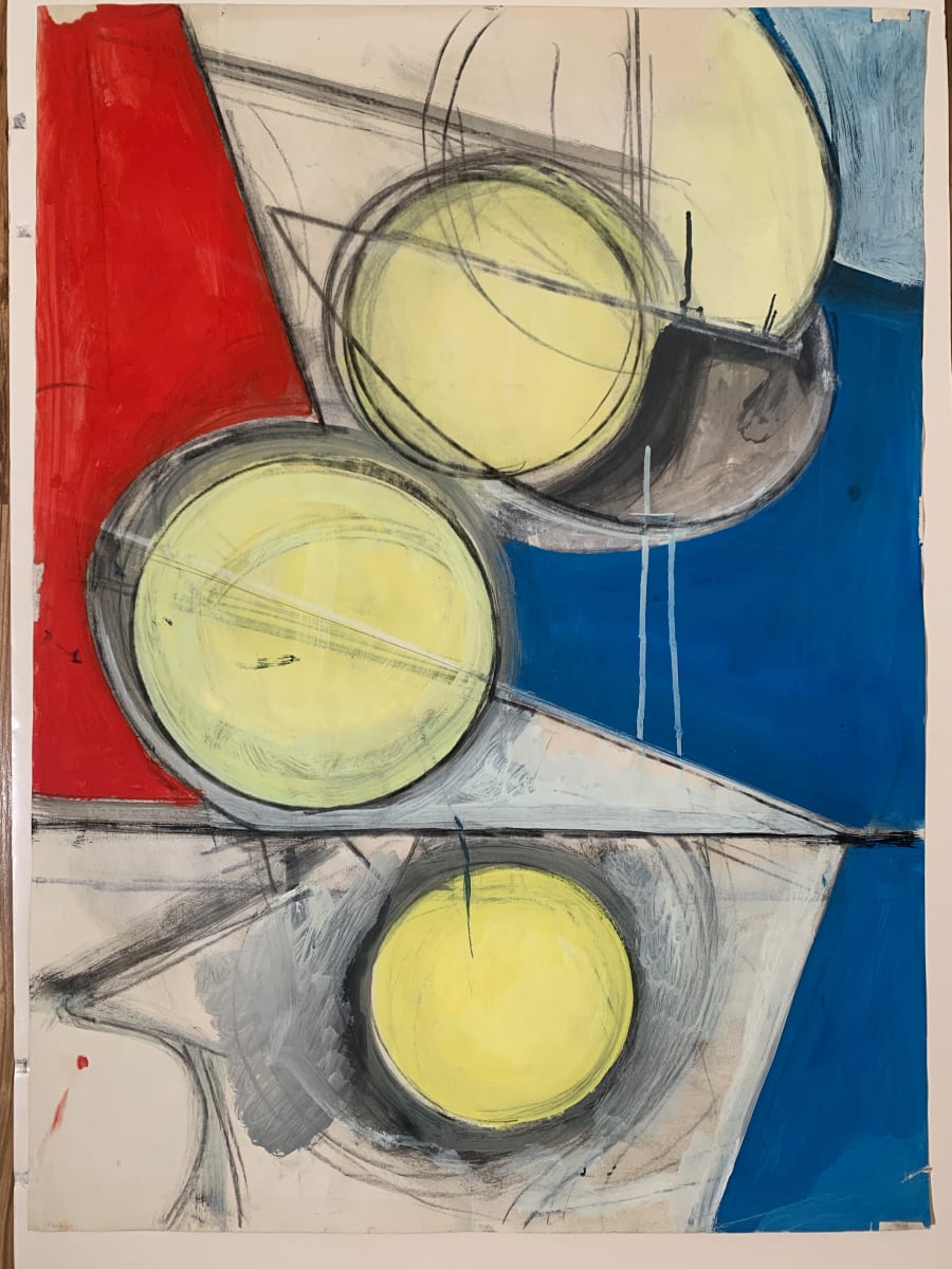 "Yellow, Blue, Red" by Unknown 