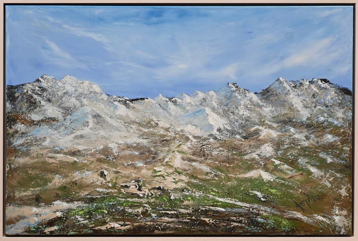 Mountains in the Spring by Monika Toplev (ToMo.), Image 1.