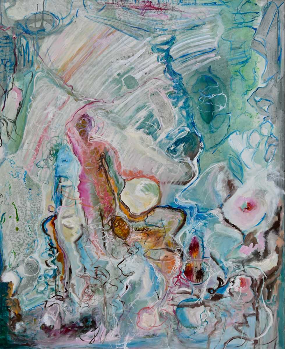 "Figur im Fluss" by Monika Toplev (ToMo.), Image 1.