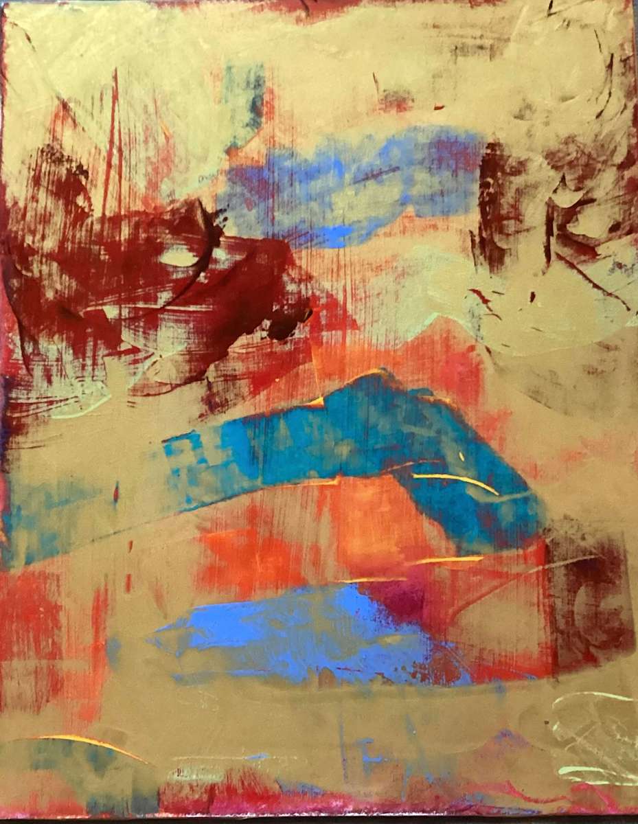 Trio: Gold 1 by Jill Kelly, Image 1.