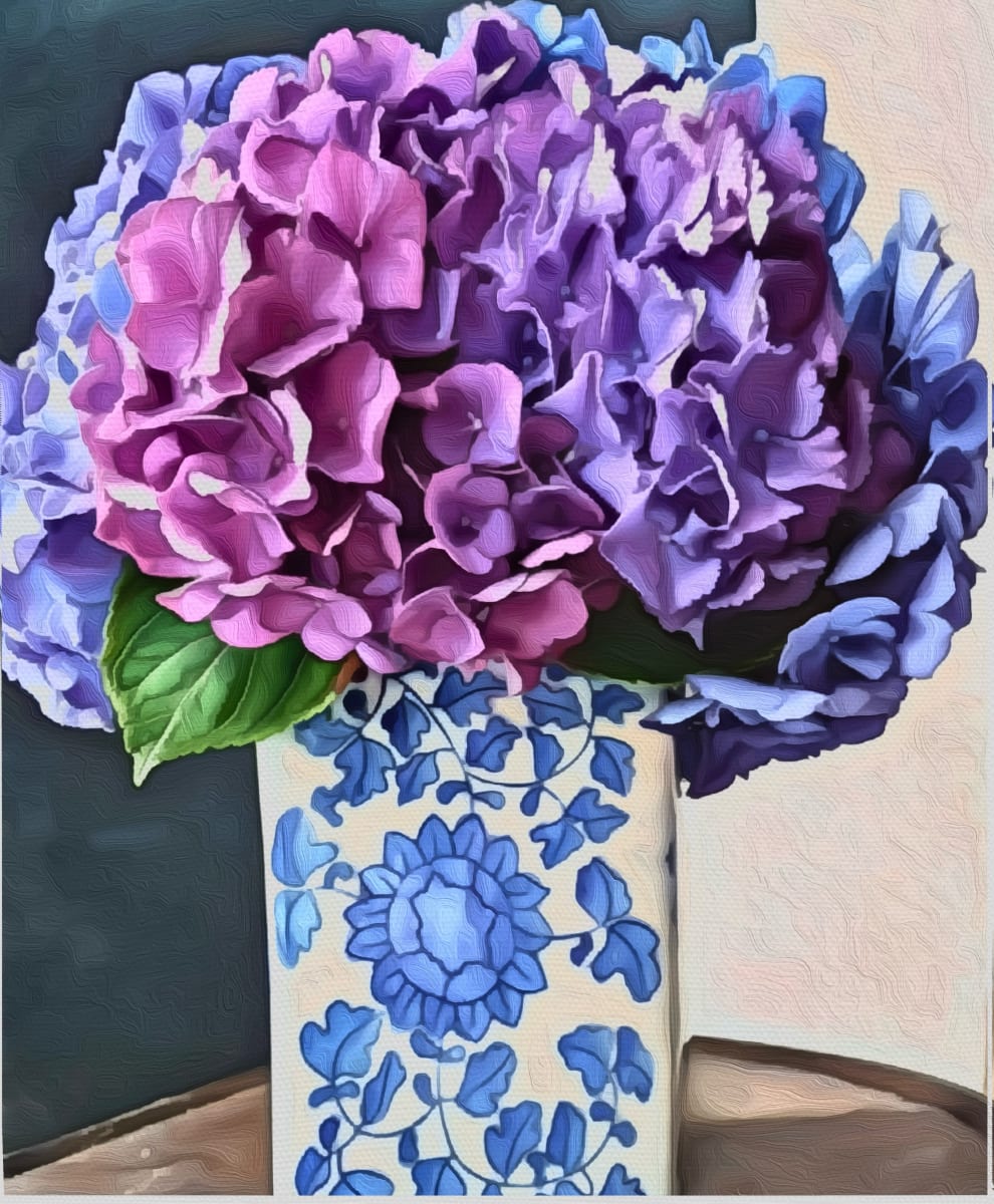Lavender Serenity by Mica Hoberg  Image: Hydrangea