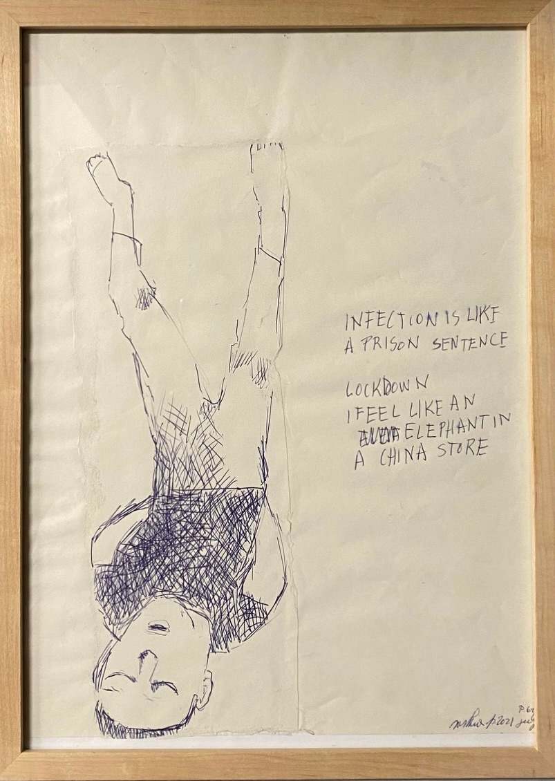 INFECTION IS LIKE A PRISON SENTENCE by saskia pintelon, Image 1.