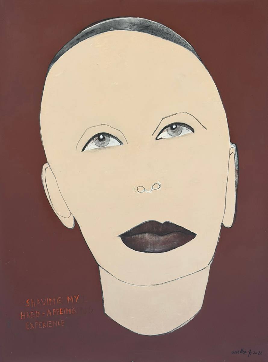 SHAVING MY HAED - A FREEING EXPERIENCE by saskia pintelon, Image 2.