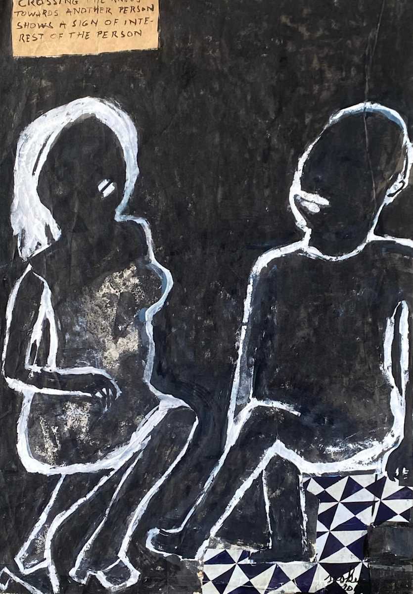 CROSSING THE KNEES by saskia pintelon 