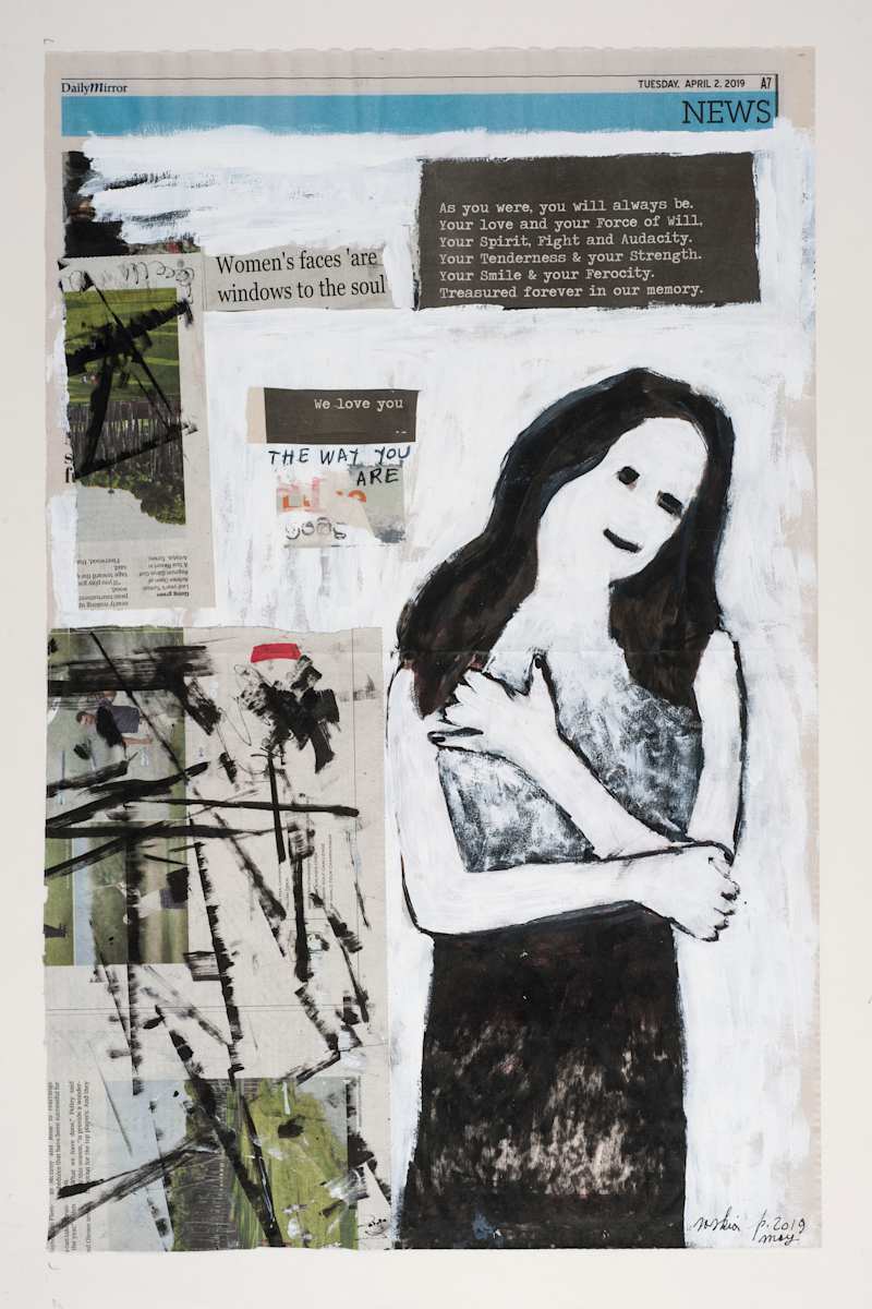 NYT 2019 NEWSPAPER -"No News Good News" THE WAY YOU ARE by saskia pintelon 