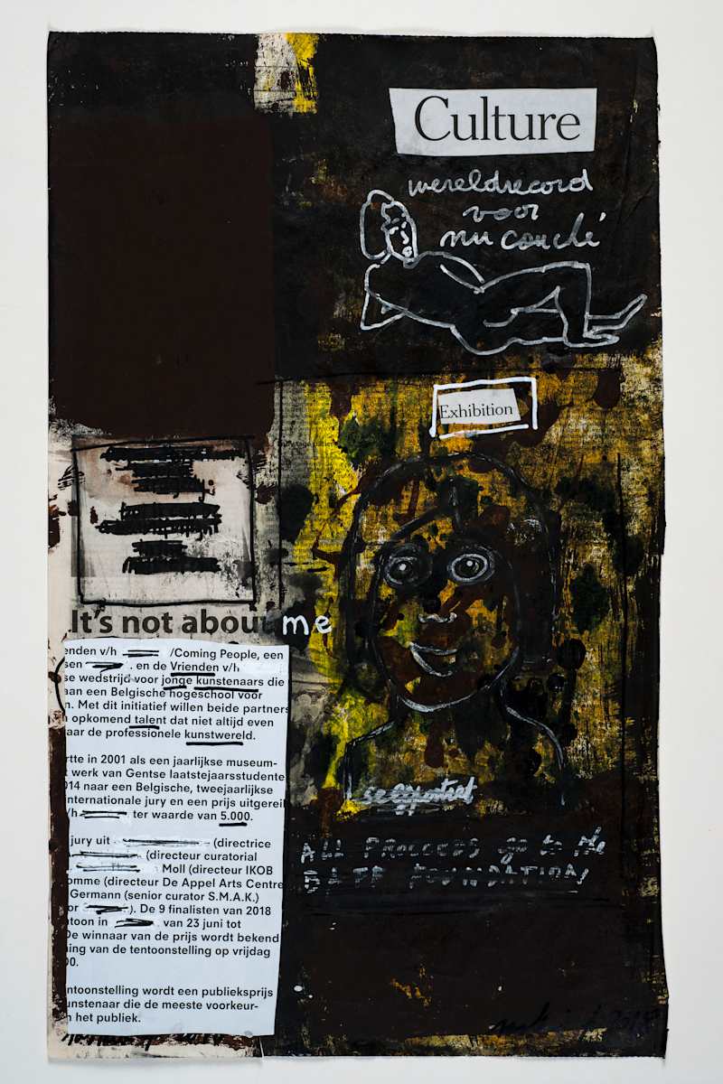 SL 2018 NEWSPAPER  "No News Good News" WERELD RECORD FOR NU COUCHÉ by saskia pintelon 