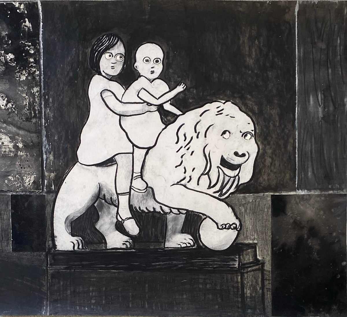 LION KING SMILES by saskia pintelon 