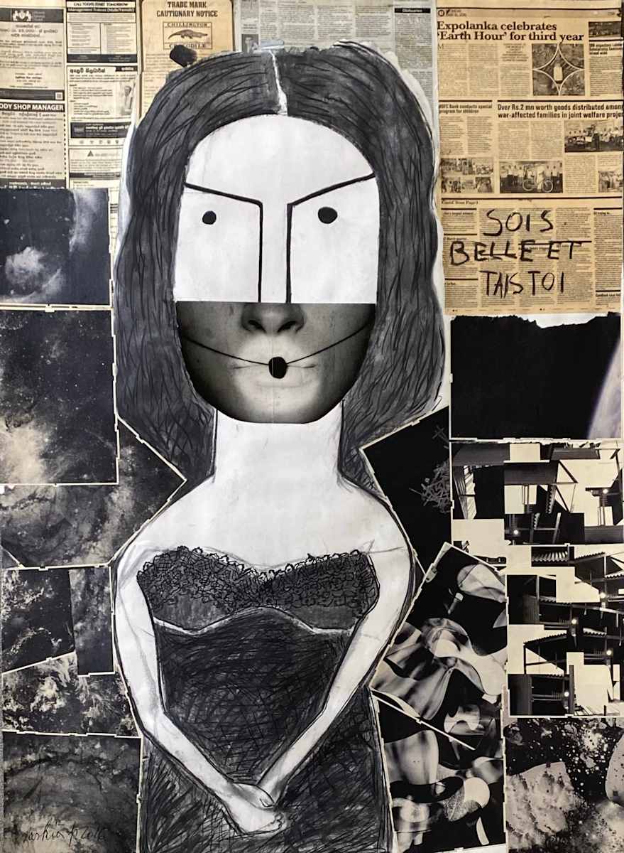 SOIS BELLE ET TAIS TOI by saskia pintelon 