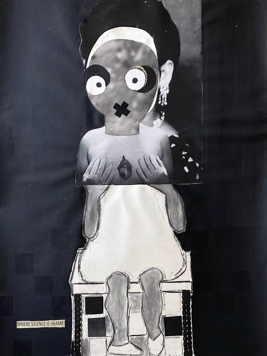 WHERE SILENCE IS SHAME by saskia pintelon, Image 1.