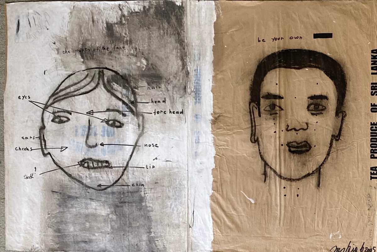 THE POINTS OF THE FACE by saskia pintelon 