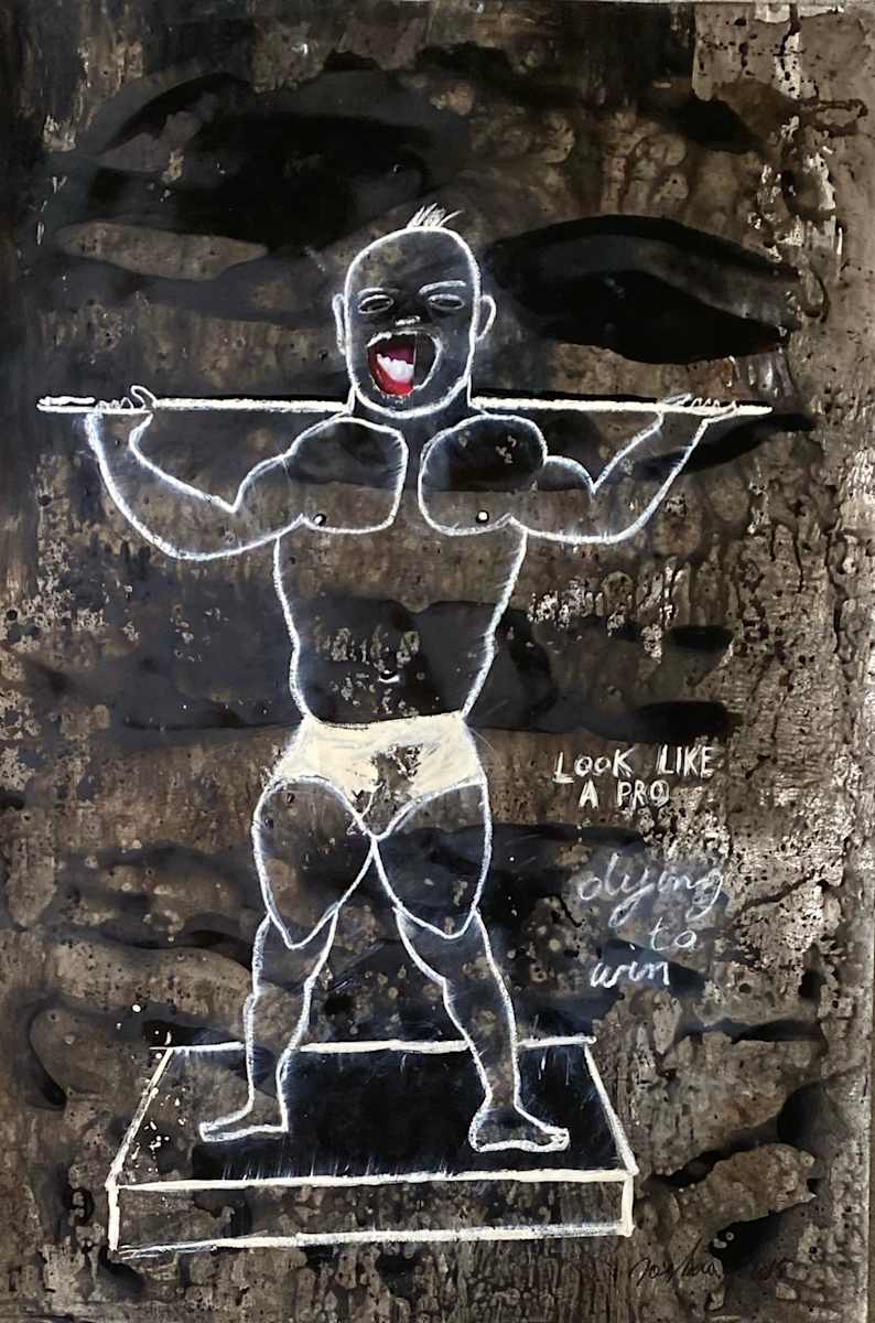 MR WORLD - LOOK LIKE A PRO DYING TO WIN by saskia pintelon 