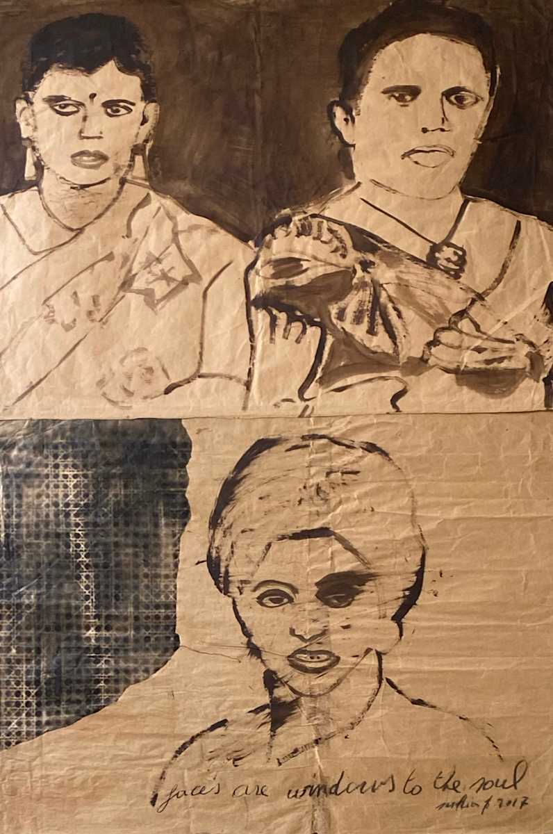 FACES ARE THE WINDOWS OF THE SOUL by saskia pintelon 