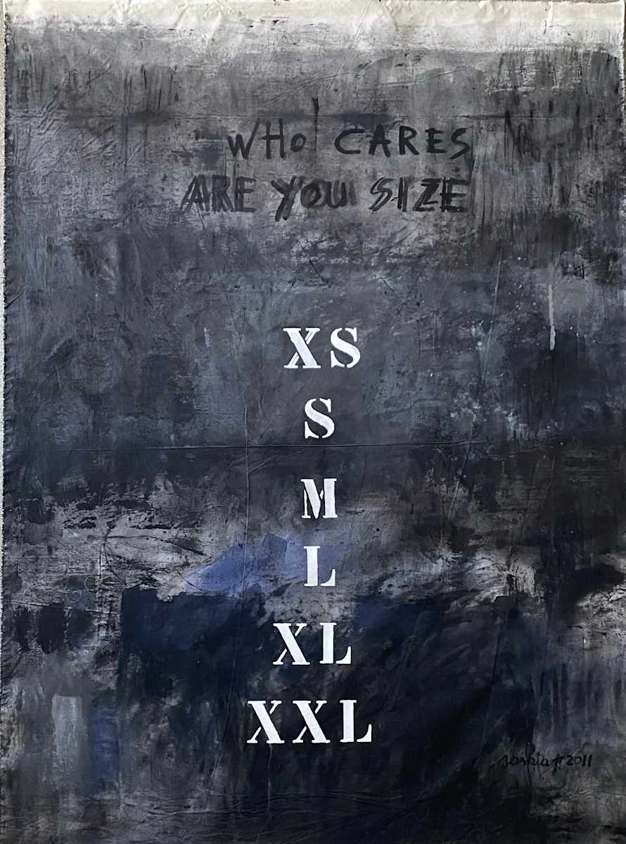 WHO CARES YOURS SIZE XS XXL by saskia pintelon 