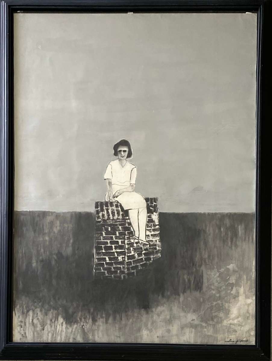 HIGH AND DRY ON THE ROOF by saskia pintelon 