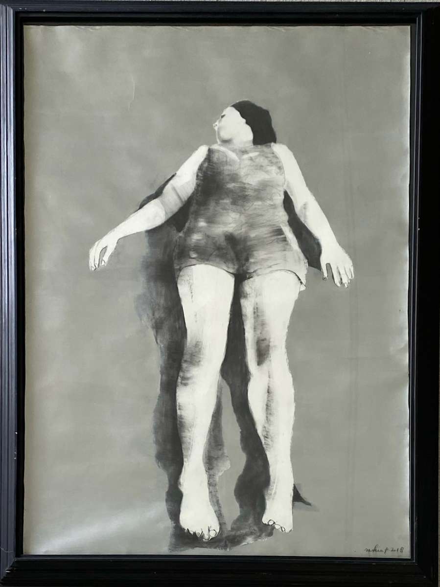 LADY ON THE BEACH by saskia pintelon, Image 1.