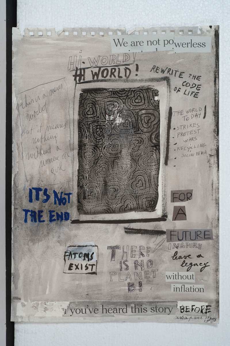 IT IS NOT THE END by saskia pintelon 