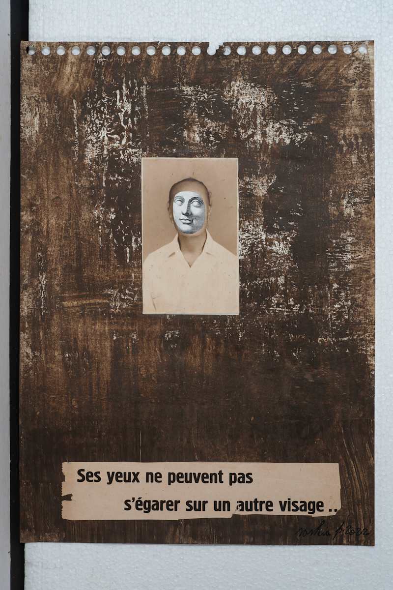 SES YEAUX NE PEVENT PAS S'ÉGARER SUR UN AUTRE VISAGE by saskia pintelon 