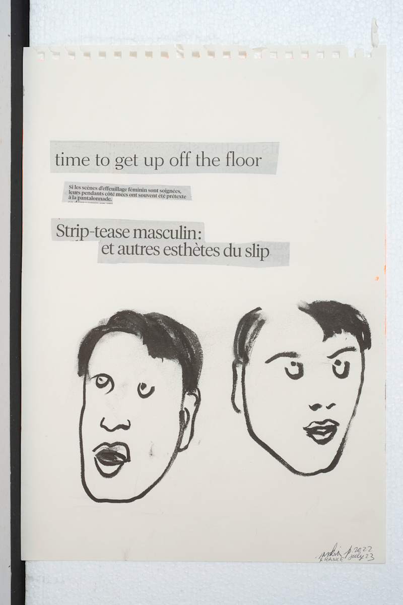 TIME TO GET OFF THE FLOOR by saskia pintelon 