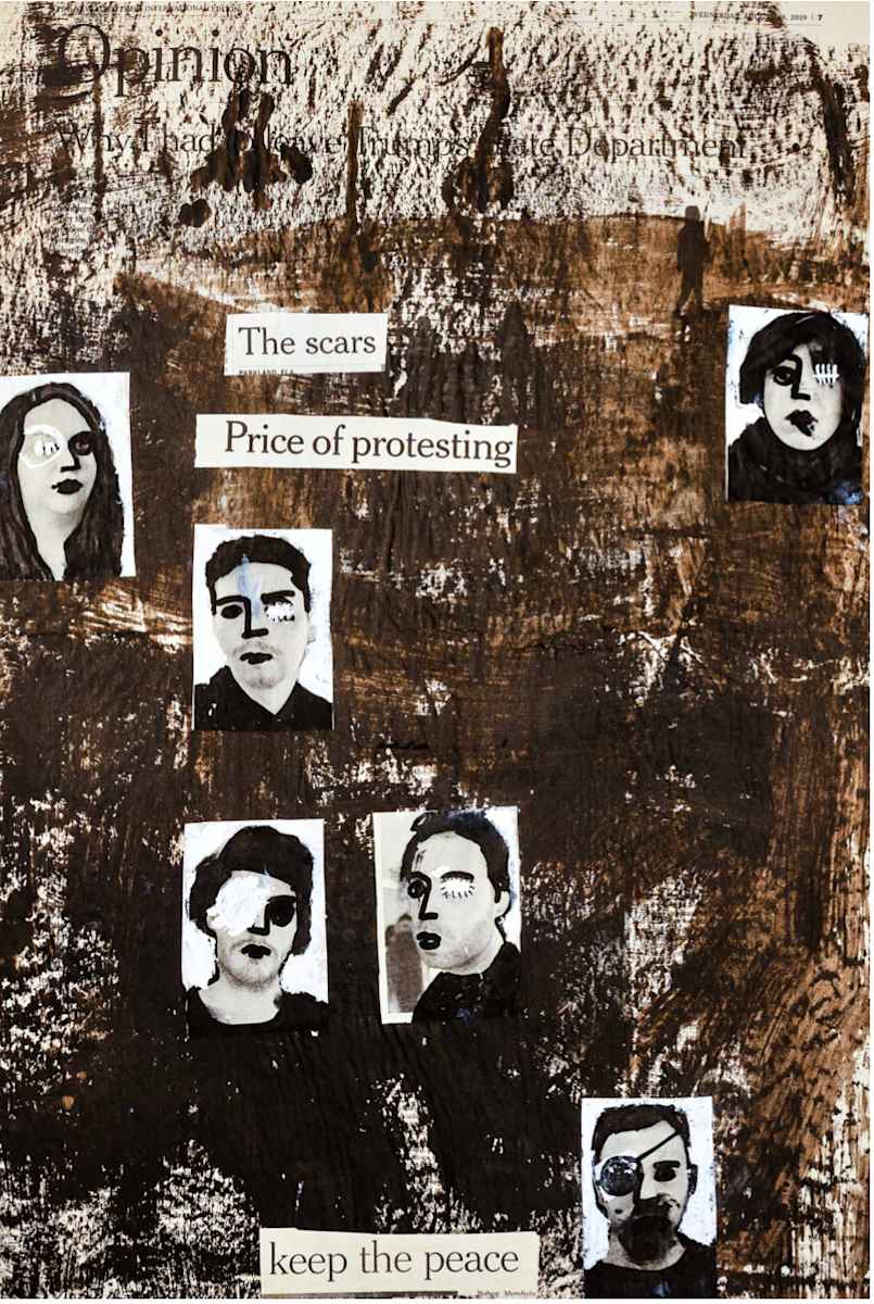 THE PRICE OF PROTESTING by saskia pintelon 