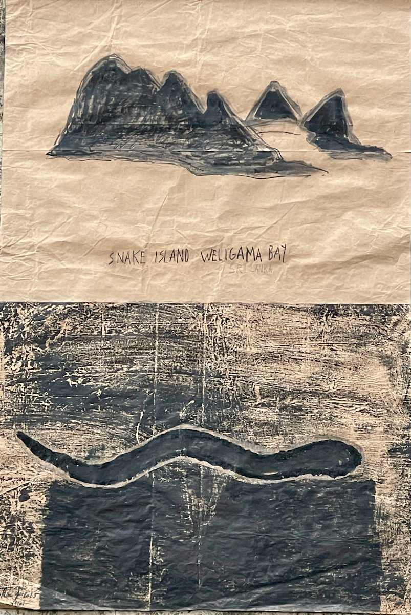 SNAKE ISLAND AND WELIGAMA BAY by saskia pintelon 