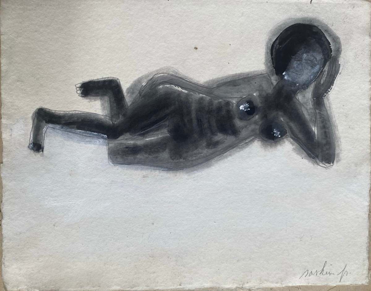 resting woman by saskia pintelon 