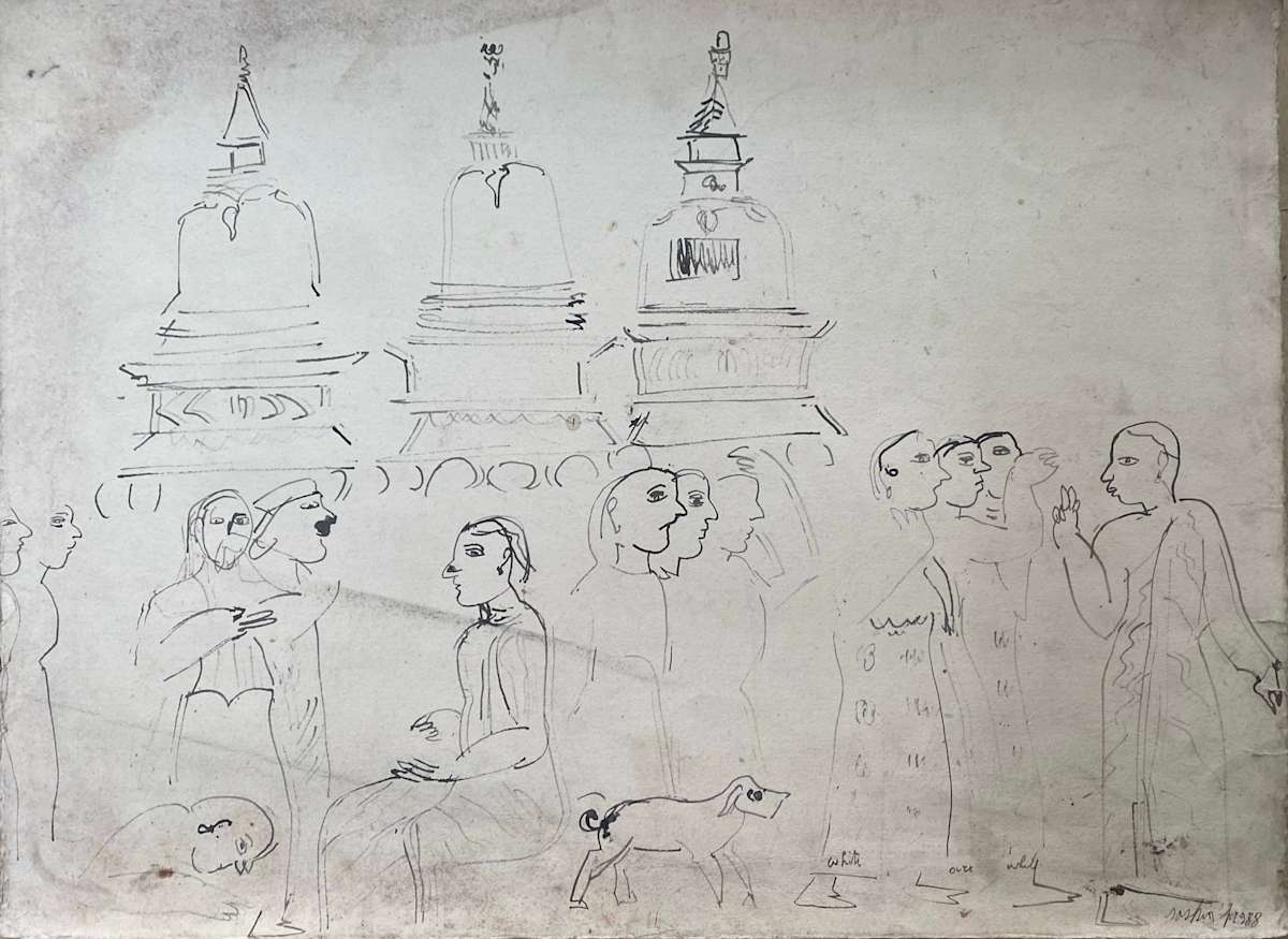 POYA DAY TEMPLE by saskia pintelon, Image 1.