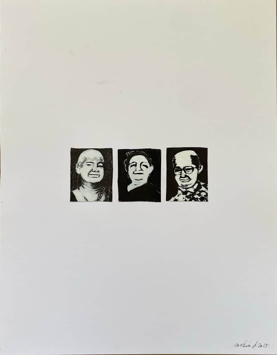 READING THE 3 FACES II by saskia pintelon, Image 6.