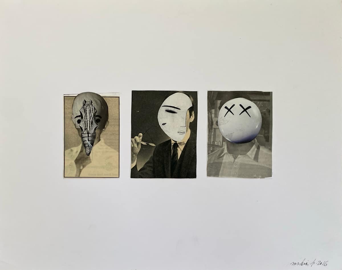 READING THE 3 STRANGE FACES by saskia pintelon, Image 5.