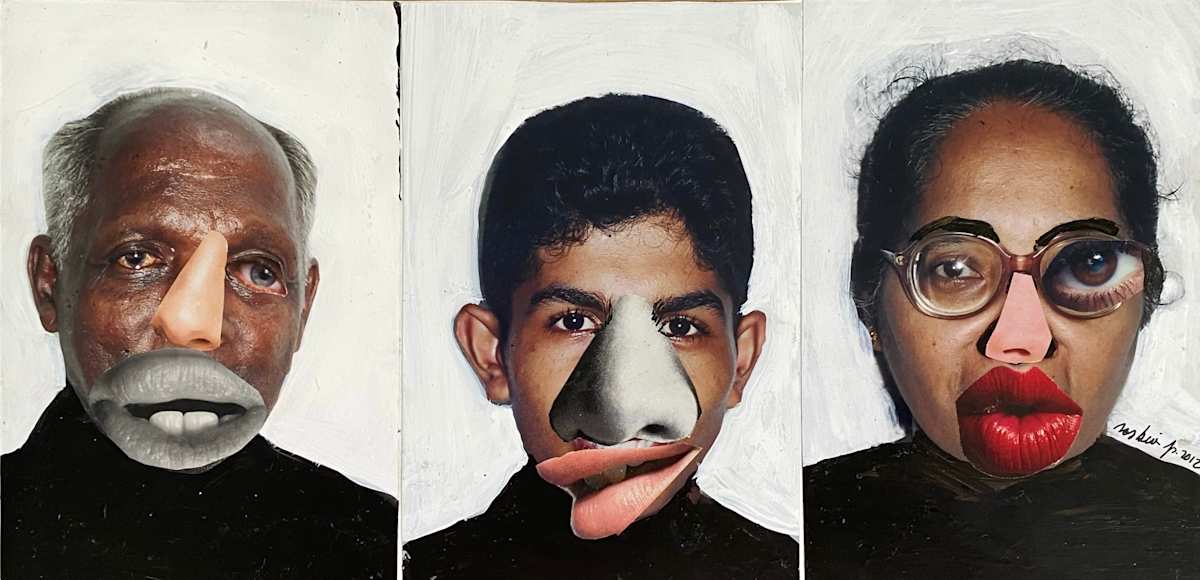 READING THE 3 FACES by saskia pintelon, Image 1.