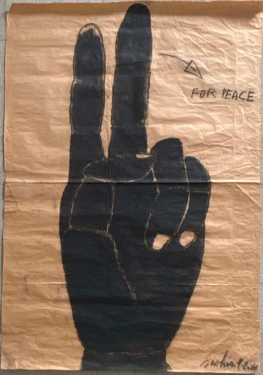 FOR PEACE II by saskia pintelon 