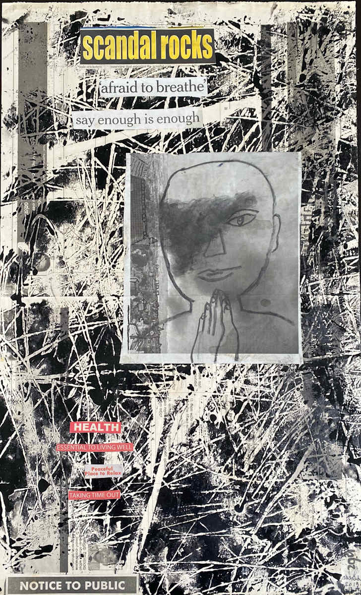 SL 2019 NEWSPAPER  SCANDAL ROCKS by saskia pintelon, Image 1.