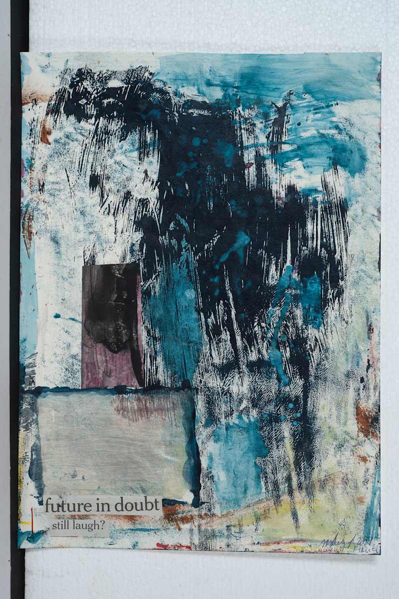 FUTURE IN DOUBT. STILL LAUGH by saskia pintelon 