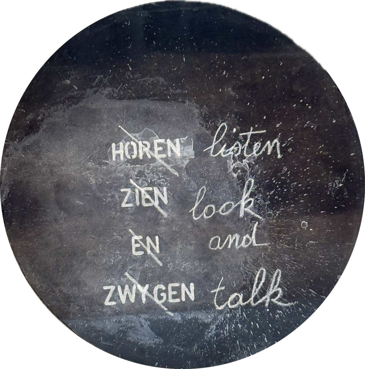 LISTEN LOOK AND TALK by saskia pintelon 
