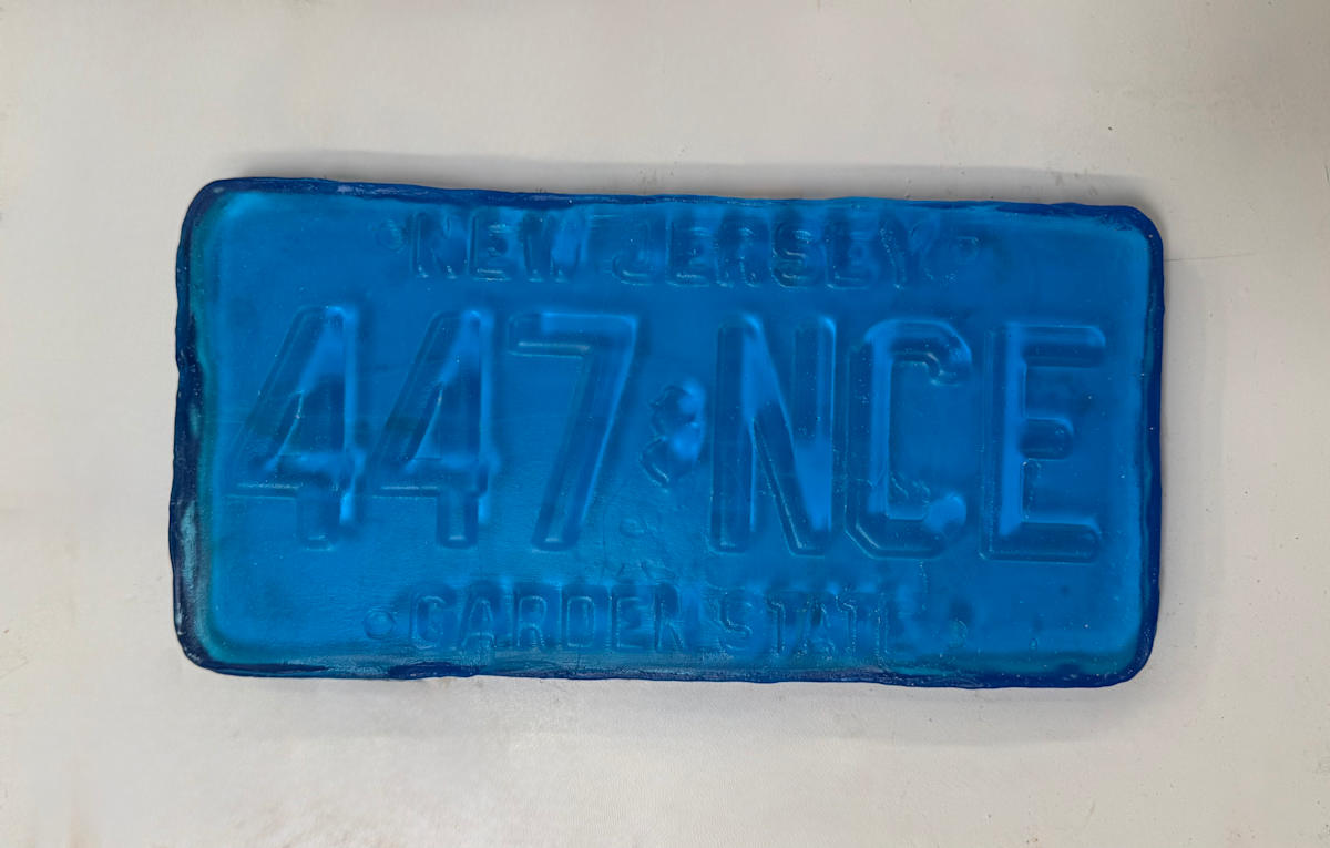 License Plate I (New Jersey) by Emma Sher 