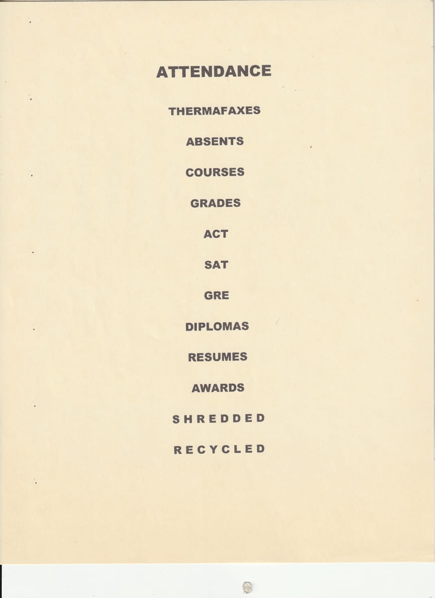ATTENDANCE by charles elwert, Image 2.