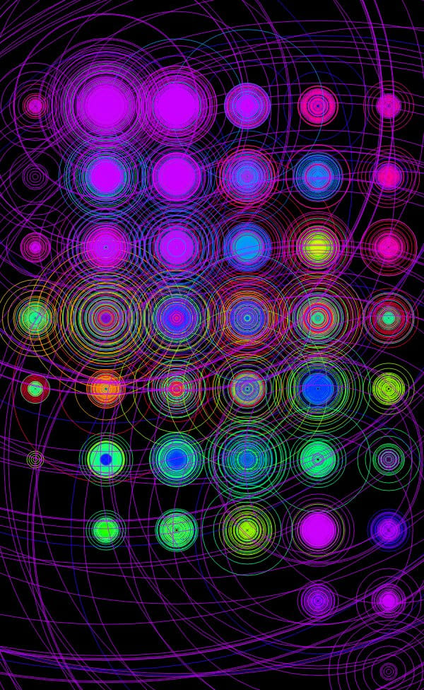 Circles #1 by charles elwert 